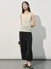 Nuevo Top de Punto sin Mangas de Seda para Mujer de Verano, Camiseta Jacquard de Seda de Manga Corta, Blusa Elegante y con Estilo al por Mayor