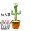 Cactus Escultura de Arena Cantante y Bailarina Aprende a Hablar Pato Repetidor Regalo Creativo para Amigos Juguete de Peluche de Cactus Popular