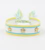 Pulsera de Correa con Borla de Remache de Estrella de Cinco Puntas, Pulsera Tejida de Estilo Étnico Colorido, Accesorios Transfronterizos de Estilo Mixto Multicolor