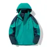 Traje de Montañismo Impermeable a Prueba de Viento Desmontable de Dos Piezas Tres en Uno para Hombre Otoño e Invierno Chaqueta para Mujer LOGOTIPO Imprimible