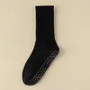 Calcetines de yoga, calcetines específicos para Pilates, calcetines nuevos antideslizantes de cinco dedos con suelas de silicona, calcetines deportivos de media pantorrilla, calcetines para fitness en interiores