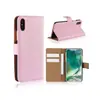 Funda tipo cartera con soporte para tarjetas antirrobo de piel de vaca de primera capa, cubierta completa de cuero universal para la serie GalaxyS22S23