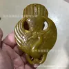 Fábrica de Origen Talla de Jade Colgante de Jade Colección y Juguete de Artículos Folclóricos Antiguos Jade Antiguo Jade Viejo Jade Envejecido Jadeíta Dragón