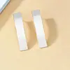 Brincos de Tarraxa Minimalistas Unisex da Moda Brincos Geométricos de Alta Qualidade para Mulheres Versáteis para o Dia a Dia Atacado