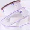 Fita floral de fio de neve esculpido laço DIY acessórios de cabelo presente Flor Embalagem de panificação fita de renda impressa