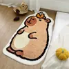 Alfombra Tufted de Perro de Dibujos Animados Transfronteriza, Alfombrilla Gruesa para Mesita de Noche, Tapete Decorativo Absorbente de Agua Antideslizante para Dormitorio, Felpudo para Entrada