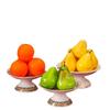 Buda oferecendo simulação de frutas família Buda oferecendo frutas frutas falsas maçã pêssego Buda salão oferecendo adereços de tributo a Guanyin