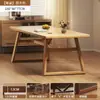 Mesa de Comedor Rectangular Sencilla para Uso Doméstico, Mesa Rápida para Comedor de Apartamento, Mesa Grande Juego de Mesa y Sillas