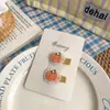 Pinza para el pelo de dibujos animados con encaje, fruta y tulipán, accesorio para el pelo fresco y lindo estilo bosque para niños, pasador versátil para flequillo y cabello suelto
