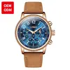 Fabricantes de Relojes Personalizan Plantas de Procesamiento OEM para Relojes de Cuarzo, Exportan Relojes Multifuncionales para Hombre de Marca Privada Transfronteriza, con una Cantidad Mínima de Pedido