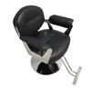 Silla de Peluquería para Uso en Salón, Asiento para Permanente, Tinte, Corte de Cabello, Taburete de Camilla de Lavado para Barbería, Giratoria Simple Moderna de Altura Ajustable