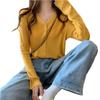 Cárdigan de buena tela 2024 con protección solar para mujer, primavera y otoño, fino, nuevo, de verano, de manga larga, suelto, de punto
