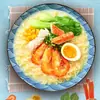 Tang Da Ren Cup-Sized Instant Noodles Japanese Tonkotsu Ramen Spicy Seafood Noodles Caixa Completa de Macarrão Instantâneo Macarrão Instantâneo de Conveniência