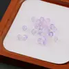 Miçangas de Vidro Coloridas Transparentes 6mm Miçangas Redondas Miçangas Soltas Pulseiras Colares DIY Feitos à Mão Acessórios de Joias Materiais Atacado