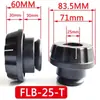 Trava de Núcleo para Eixo com Flange para Máquina Enroladeira Trava de Núcleo de Eixo Flb-20-Ft 25 30 35 Cabeça da Trava de Núcleo do Eixo