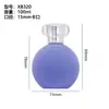Botella de Perfume de Vidrio Flocado 100ml Botella Pequeña Recargable de Vidrio Transparente Botella con Atomizador Vacía al por Mayor Botella Vacía con Tapa de Perfume Flocada