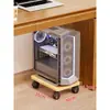 Estante de Almacenamiento para Impresora, Soporte para Gabinete de Host de Piso, Estante de Almacenamiento Debajo de la Mesa para el Hogar, Gabinete para Colocar Copiadora de Oficina