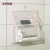 Bolsa de armazenamento suspensa à prova d'água para banheiro, dormitório, montada na parede, bolsa para pendurar na porta para roupas, sem necessidade de furar, à prova d'água e à prova de umidade