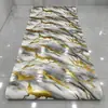 Rolo de Adesivo de Parede de Mármore Imitação Azulejo Autoadesivo Decoração de Parede para Esconder Fundo Feio da Sala de Estar Papel de Parede à Prova d'Água e à Prova de Umidade