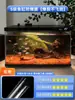 Pegatina de Fondo para Acuario Fuera del Tanque Electrostática Fondo Negro Puro para Acuario Película Decorativa para Fondo de Cristal