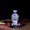 Vaso de Porcelana Azul e Branco Ornamentos Arranjo de Flores Suporte Antigo Cuia Pequena Artesanato Antigo Fábrica de Vasos Cerâmicos Cadeia de Suprimentos Atacado