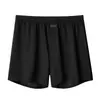 Ropa Interior de Algodón Puro para Hombre, Calzoncillos tipo Boxer Talla Grande, Shorts Deportivos Finos de Cintura Alta Transpirables, Ropa Interior de Algodón Puro para Hombre