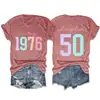 Capítulo 50 vintage 1976 Amazon Wish sitio independiente moderna y cómoda camiseta de mujer de cuello redondo y manga corta