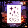 Pegatinas de tatuaje de Halloween con múltiples diseños al por mayor: calabaza, fantasma, araña, calavera, varias cicatrices sangrientas, heridas falsas