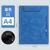 Portapapeles A4 de Cuero Transfronterizo Carpeta Magnética para Archivos Bloc de Notas para Reuniones de Oficina Soporte para Notas de Hotel Portavasos Posavasos