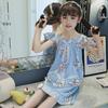 Pijama de Verano para Niñas de 3 a 12 años Vestido Slip de Seda de Hielo para Niñas de Dibujos Animados Lindo Vestido para Niños Medianos y Grandes Ropa para el Hogar