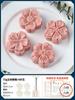 Forma de bolo lunar novo bolo de feijão mungo prensado à mão casa 50 gramas 75 confeitaria pele de neve em relevo forma de forma de assar
