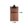 Carpeta tablilla grano de madera fibra engrosada A4A5 tabla para escribir letrero papelería de oficina menú cuenta carpeta tablilla