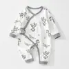 Ropa para Bebé Recién Nacido Primavera y Otoño Algodón Puro Mono con Velcro para Bebés de 0 a 3 Meses Ropa Infantil Anyang