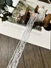 Ribete de encaje francés con cinta, accesorios decorativos hechos a mano estilo nórdico de poliéster para DIY, puños de ropa, cortinas y ribetes