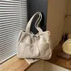 Bolsa de Tote Transfronteriza para Mujer 2026 Nuevo Estilo Moda Gran Capacidad Bolso de Hombro Único Casual Versátil Para Clase Portátil Bolsa de Viaje