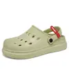 Zapatos de Agujero de Nube para Pareja Suela Gruesa para Hombres y Mujeres Suela Suave Sandalias de Punta Cerrada Sandalias de Dos Vías para Verano Zapatos de Jardín Zapatos de Enfermera