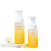 Botella Espumadora para Mousse de 200/250/300ml Plástico PET Botella con Bomba de Espuma Limpiadora Transparente Limpiador Facial Botella Vacía