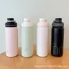 Aço Inoxidável 316 Chaleira Espacial Americana Grande Capacidade Portátil para Esportes ao Ar Livre Ciclismo Bolsa Esportiva Garrafa de Água Esportiva com Fivela