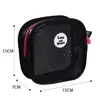 Bolsa de Higiene Pessoal Portátil, Bolsa Portátil de Malha para Armazenamento de Skincare de Viagem ao Ar Livre, Bolsa Cosmética Fashion para Praia Lote