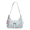 Bolso de Hombro Versátil de Gama Alta para Mujer 2026 Nuevo Estilo Retro de Motocicleta Bolso de Mano Versátil de Moda