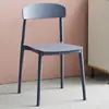 Silla de Plástico Nórdica Simple Moderna Silla con Respaldo de Taburete Espesado Silla de Comedor para Adultos Popular en Internet Silla de Comedor para Mesa y Sillas de Comedor para Hogar y Restaurante
