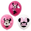 Artigos de Festa Temáticos da Minnie para Fronteiras Copos de Papel Descartáveis, Guardanapos de Papel, Pratos de Papel, Toalhas de Mesa, Balões