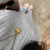Jin Yan não desbotou por muito tempo. Acessórios DIY de ouro antigo pingente de cabaça colar temperamento versátil estilo retrô para namorada