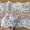 Encaje de tela elástica suave y ligero de 18 cm de ancho, tela para manualidades, ropa interior, pijamas sexys, accesorios para tocado