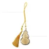 Colgante de Bolsita de Calabaza Dorada para Atraer Riqueza y Bendiciones, Adorno para Colgar en el Coche, Decoración de Entrada, Regalo de Negocio, Artículo de Regalo
