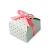 Mini vela jabón hecho a mano pequeño regalo caja de papel en stock creativa pequeña caja de pastelería nueva caja de papel para dulces plegable