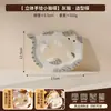 Fornecimento Direto da Fábrica Prato Cerâmico Pintado à Mão Formato de Gato Fofo Embossado Cor Sob Esmalte Prato para Lanches de Vegetais Prato de Sobremesa Prato de Porcelana Chinesa