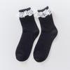 Calcetines de Encaje de Princesa Calcetines de Encaje Niñas Lolita Estilo Japonés Lindo Lolita Primavera y Otoño Calcetines de Media Caña Calcetines Cortos Finos