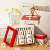 Regalos de empresa prácticos y creativos para clientes: juego de vajilla de cerámica caja de regalo para celebración de inauguración de tienda