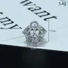 Tocado original de corona infantil de aleación, base de bola pequeña en forma de corazón, accesorios de juguete para manualidades, tapa de botella, adorno para decoración de ramo
